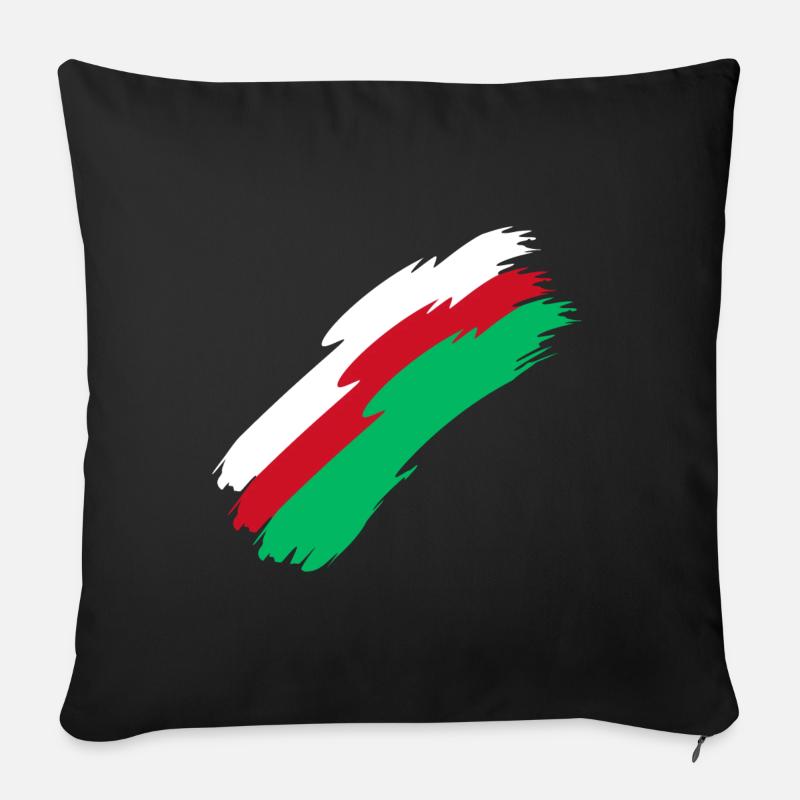 Madagaskar - Sofakissenbezug 45 x 45 cm - Schwarz