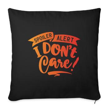 Antisocial - Spoiler-Warnung - c - Sofakissenbezug 45 x 45 cm - Schwarz - Vorne