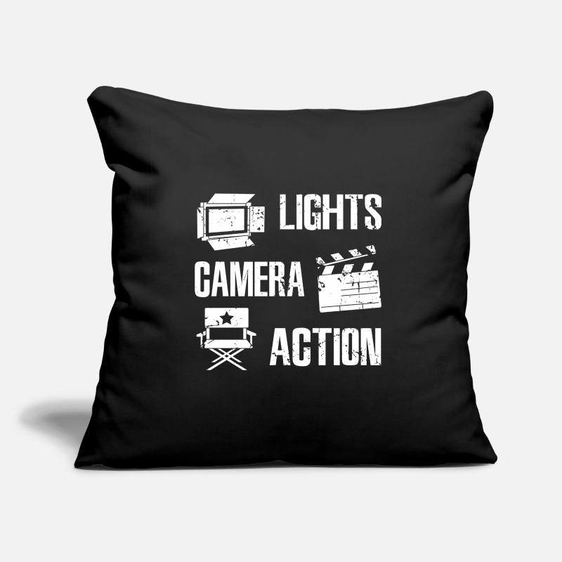 Filmmaker Sofa pillowcase 17,3'' x 17,3'' (45 x 45 cm)