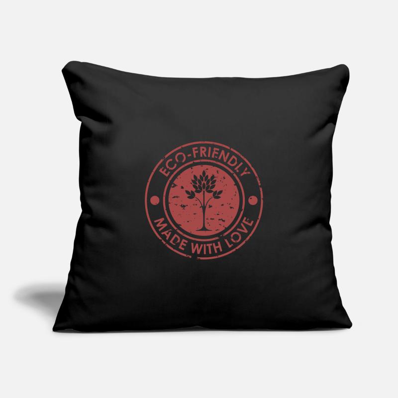 Eco-Friendly Tree Emblem Design Sofa pillowcase 17,3'' x 17,3'' (45 x 45 cm)
