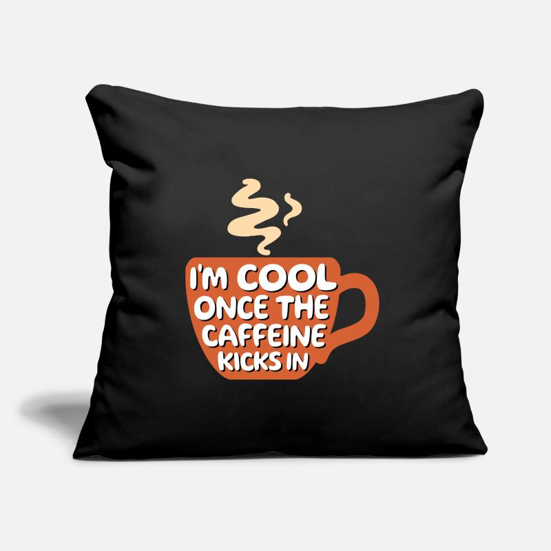 Coffee lovers Cool Statement Coffee Coffee Cup Sofa pillowcase 17,3'' x 17,3'' (45 x 45 cm)