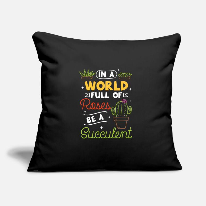 Succulent Plants Sofa pillowcase 17,3'' x 17,3'' (45 x 45 cm)