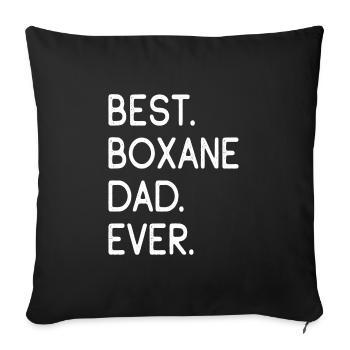Boxane Dad - Sofa pillowcase 17,3'' x 17,3'' (45 x 45 cm) - black - Front