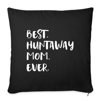Huntaway Mom - Sofa pillowcase 17,3'' x 17,3'' (45 x 45 cm) - black - Front