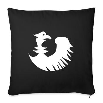 Allemagne Adler - Housse de coussin décorative 45 x 45 cm - noir - Devant