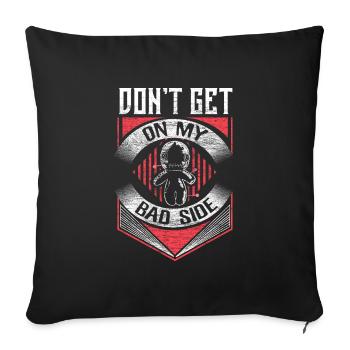 Voodoo Magic Creepy Gift - Sofa pillowcase 17,3'' x 17,3'' (45 x 45 cm) - black - Front