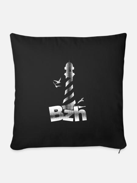 Das BZH - Sofakissenbezug 45 x 45 cm - Schwarz
