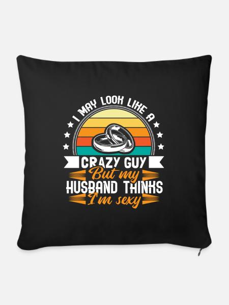 Homo Ehe Partnerschaft Geschenk - Sofakissenbezug 45 x 45 cm - Schwarz