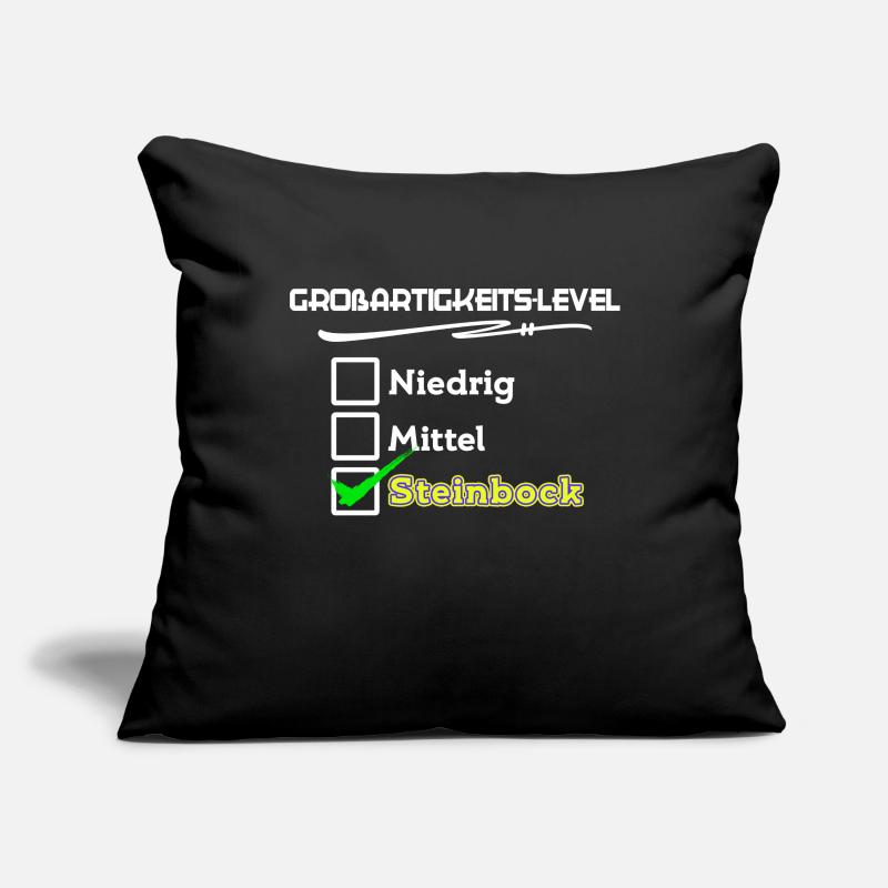 Horoskop Steinbock Statement Sternbild Astronomie Sofakissenbezug 45 x 45 cm