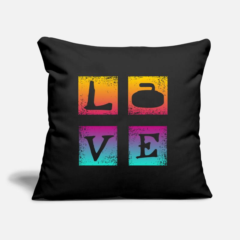 Liebe Curling Sofakissenbezug 45 x 45 cm