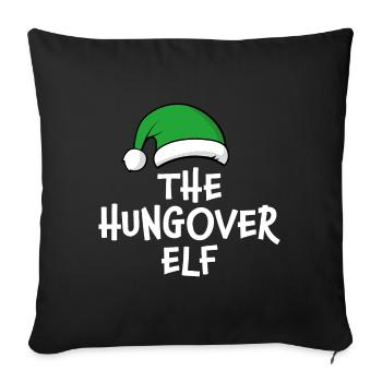 L’elfe de la gueule de bois - Housse de coussin décorative 45 x 45 cm - noir - Devant