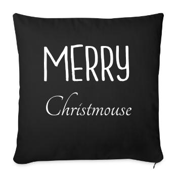 okay cute band dork will be okay couples - Sofa pillowcase 17,3'' x 17,3'' (45 x 45 cm) - black - Front