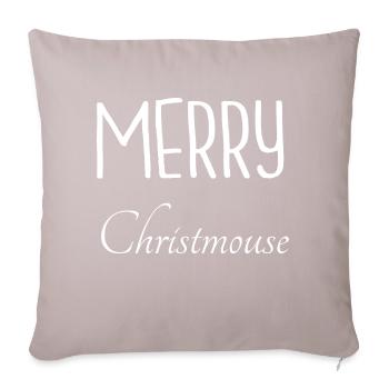 OK mignon groupe Dork sera ok couples - Housse de coussin décorative 45 x 45 cm - taupe clair - Devant