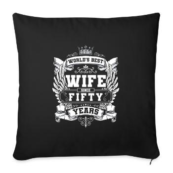 Feiern Trinken Bier - Sofakissenbezug 45 x 45 cm - Schwarz - Vorne
