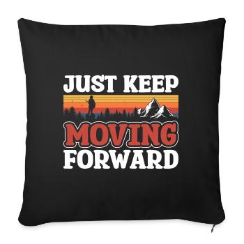 Scooter Segway Tour Balance Activities - Sofa pillowcase 17,3'' x 17,3'' (45 x 45 cm) - black - Front
