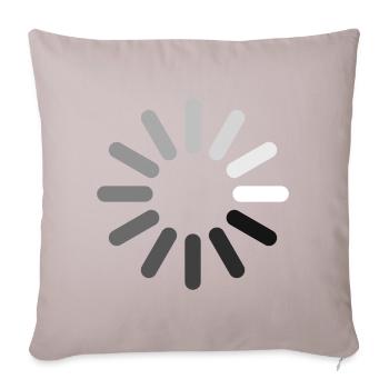 Ladesymbol (negativ) - Sofakissenbezug 45 x 45 cm - helles Taupe - Vorne