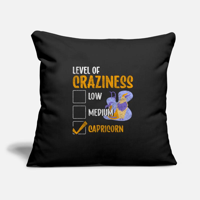 Élément Capricorne Superstition terrestre Housse de coussin décorative 45 x 45 cm