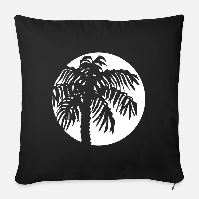 palmy MOON - Sofakissenbezug 45 x 45 cm - Schwarz