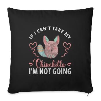 Pet - Sofa pillowcase 17,3'' x 17,3'' (45 x 45 cm) - black - Front