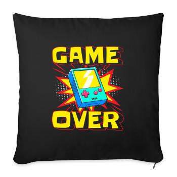 Comicstyle Style Pow! - Sofakissenbezug 45 x 45 cm - Schwarz - Vorne
