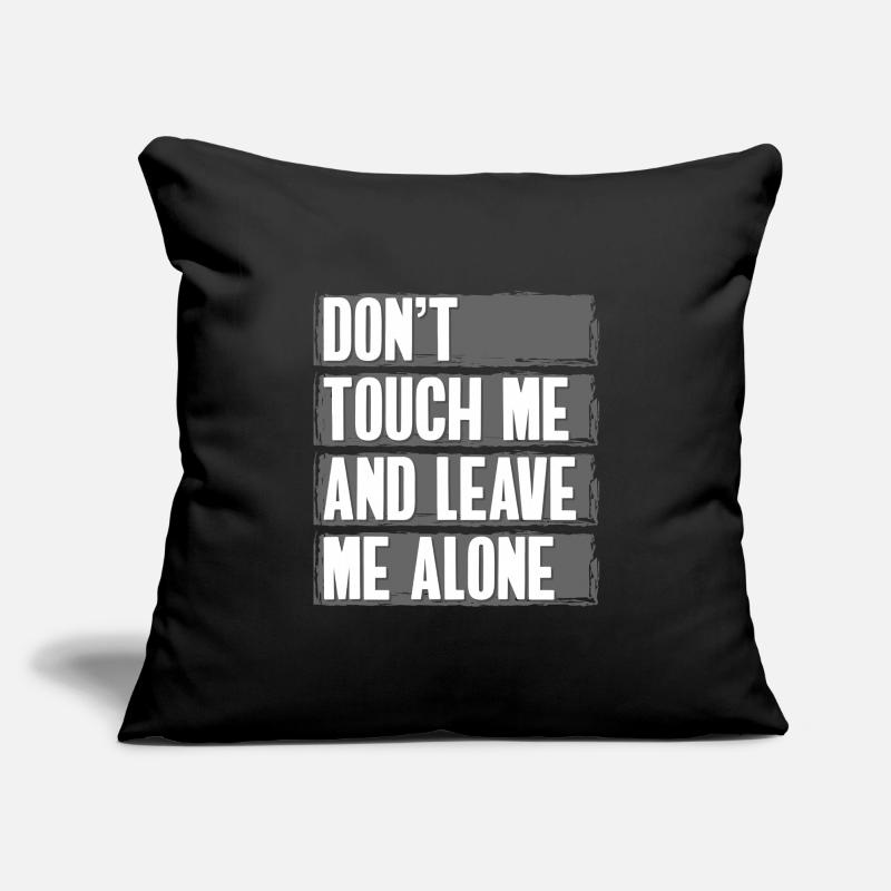 Il suffit de regarder mon problème de provocation Housse de coussin décorative 45 x 45 cm
