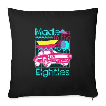 Neon Cool Costume Neon Signs - Sofa pillowcase 17,3'' x 17,3'' (45 x 45 cm) - black - Front