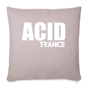 Acid trance - Sofa pillowcase 17,3'' x 17,3'' (45 x 45 cm) - light taupe - Front