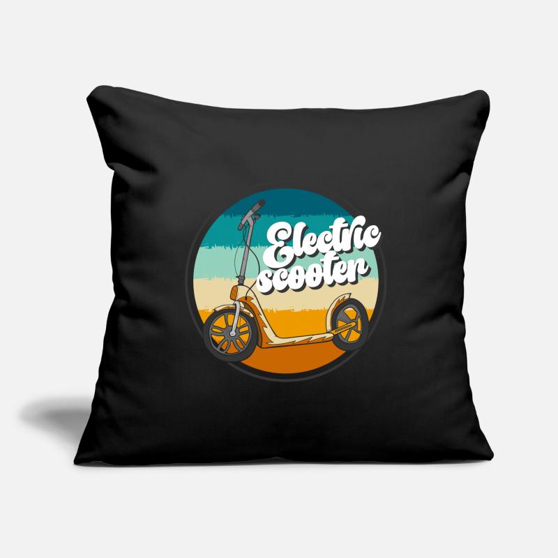 E-Scooter Elektrisch E-Roller Sofakissenbezug 45 x 45 cm