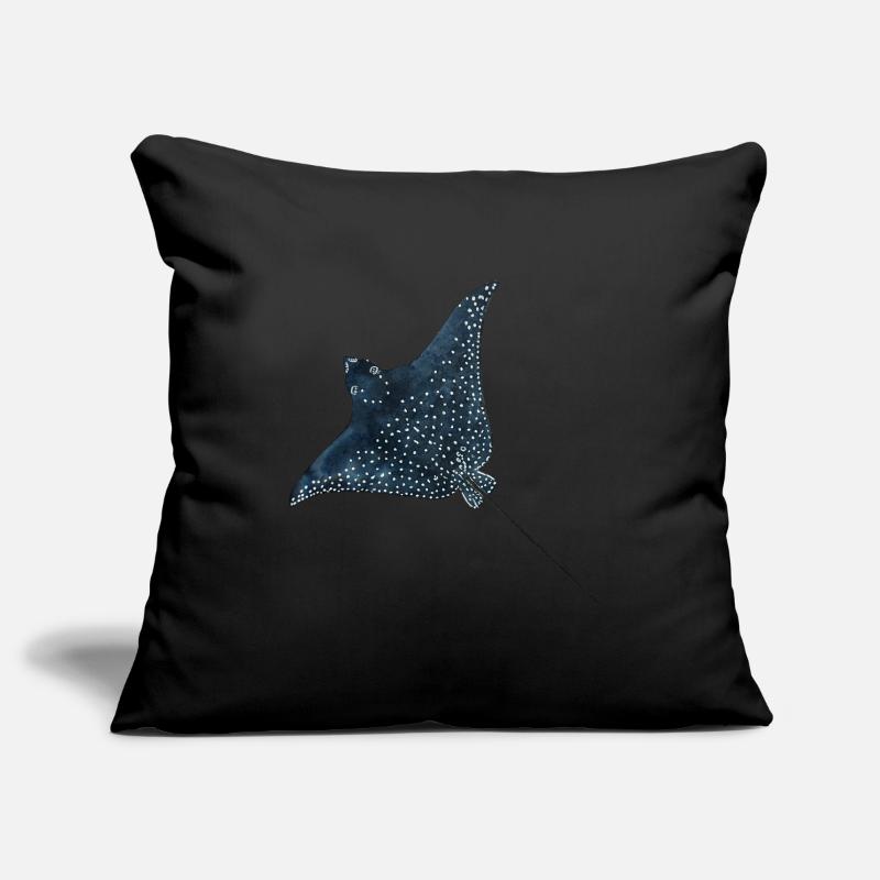 Rays Eagle Rays Stingrays Reef Plongée Housse de coussin décorative 45 x 45 cm
