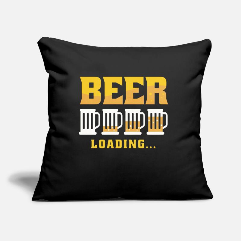 BEER LOADING Sofa pillowcase 17,3'' x 17,3'' (45 x 45 cm)