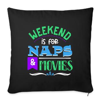 Regarder la déclaration du film Streaming Films de cinéma - Housse de coussin décorative 45 x 45 cm - noir - Devant