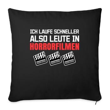 Theater Movies Streaming Film Schauen Statement - Sofakissenbezug 45 x 45 cm - Schwarz - Vorne