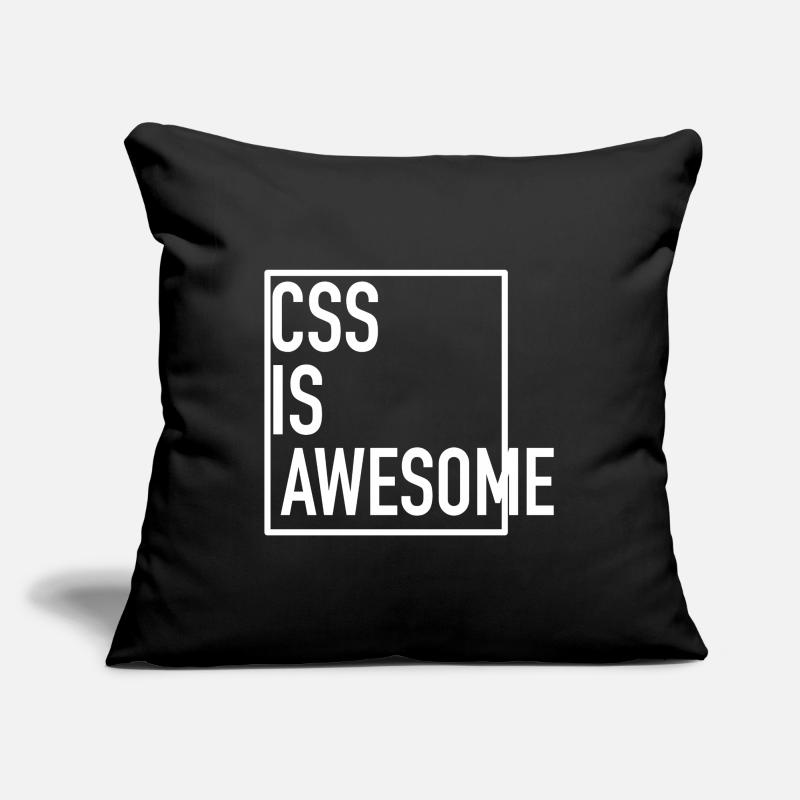 CSS is Awesome! (Even When It Overflows) Sofakissenbezug 45 x 45 cm