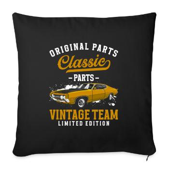 Automotive Mechatronics Technician Alt - Sofa pillowcase 17,3'' x 17,3'' (45 x 45 cm) - black - Front