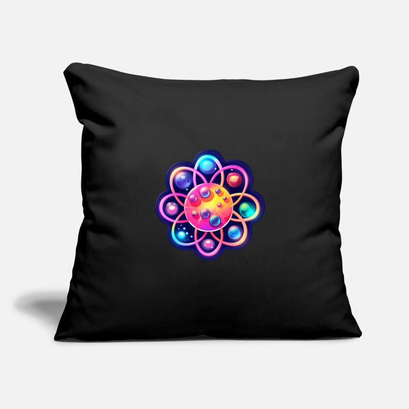 Atom Physics Nerd Atomic Model Sofa pillowcase 17,3'' x 17,3'' (45 x 45 cm)
