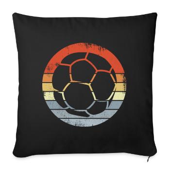 Handball Sketch - Sofa pillowcase 17,3'' x 17,3'' (45 x 45 cm) - black - Front