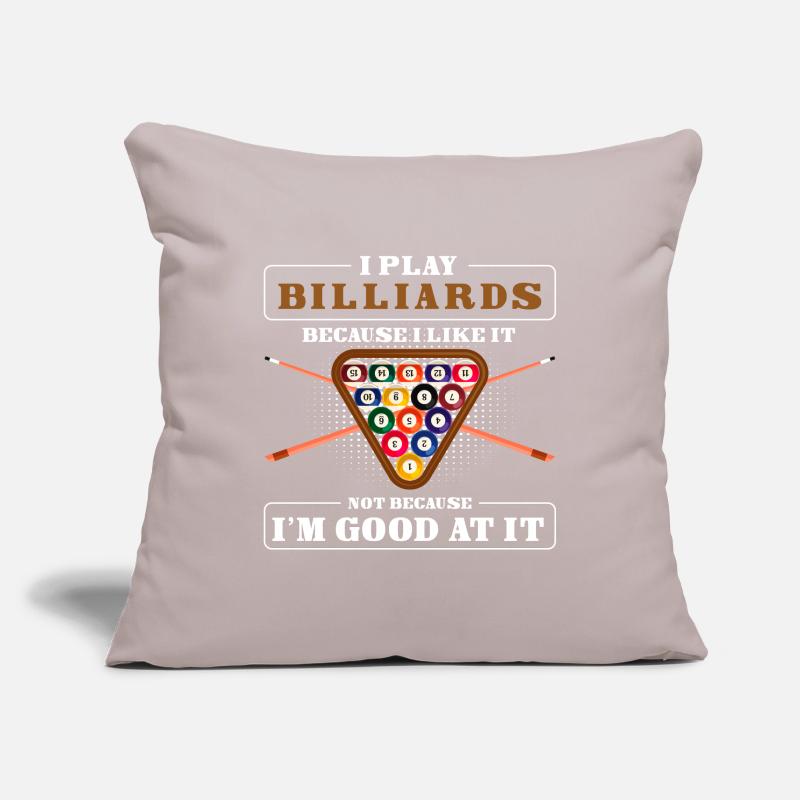Billiard Pub Win Sofa pillowcase 17,3'' x 17,3'' (45 x 45 cm)