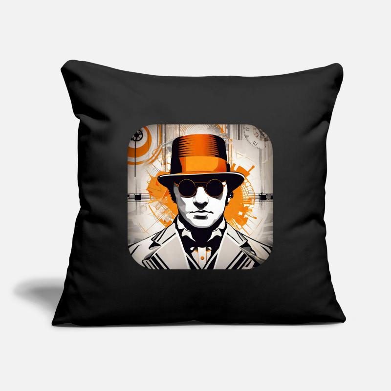 Cooles Steampunk Design Sofakissenbezug 45 x 45 cm