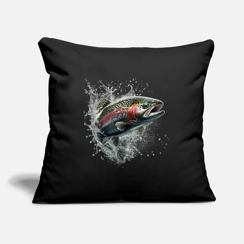 Trout Sofa pillowcase 17,3'' x 17,3'' (45 x 45 cm)