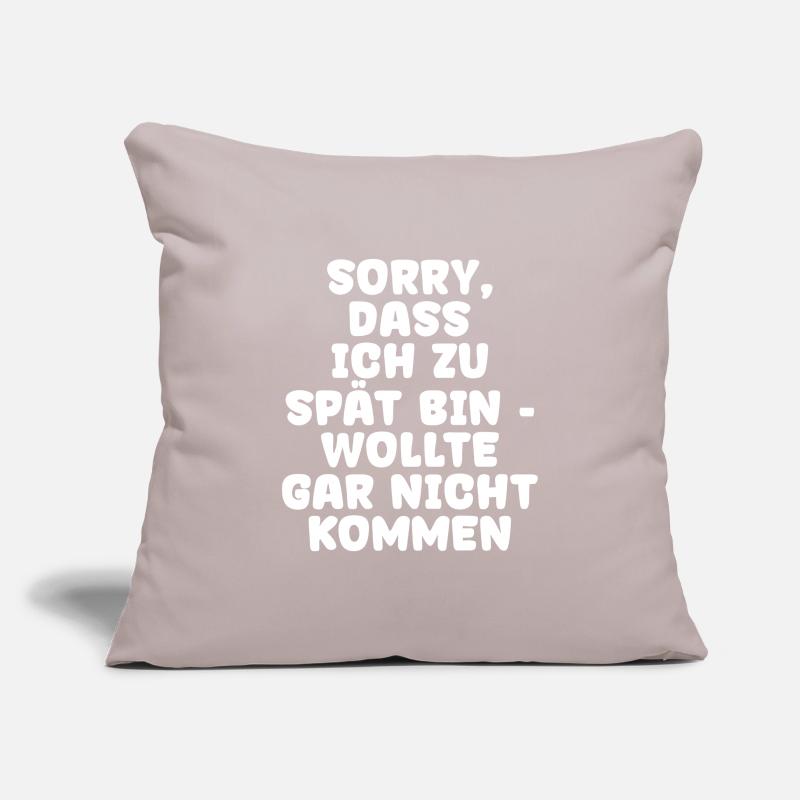 Funny Doesn't Matter Statement I Don't Care Attitude Sofa pillowcase 17,3'' x 17,3'' (45 x 45 cm)