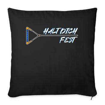 Wakeboard, Ski nautique, Sports nautiques, Surf - Housse de coussin décorative 45 x 45 cm - noir - Devant