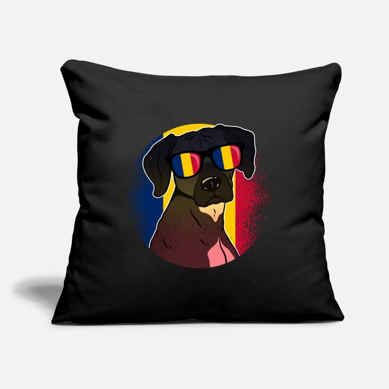 Tchad Housse de coussin décorative 45 x 45 cm