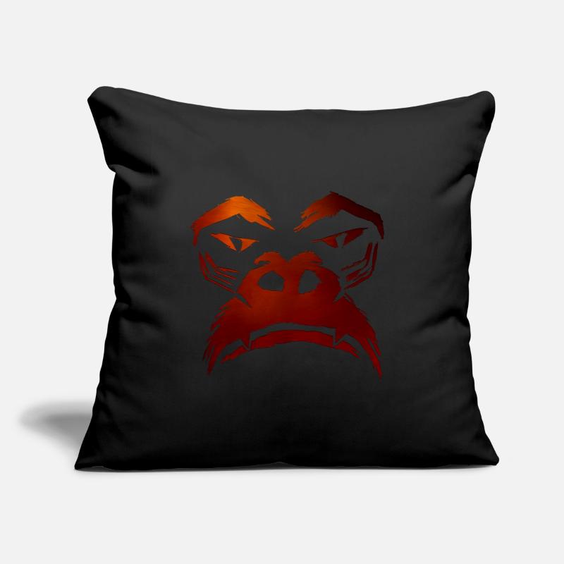 Gorilla Grimace Sofa pillowcase 17,3'' x 17,3'' (45 x 45 cm)