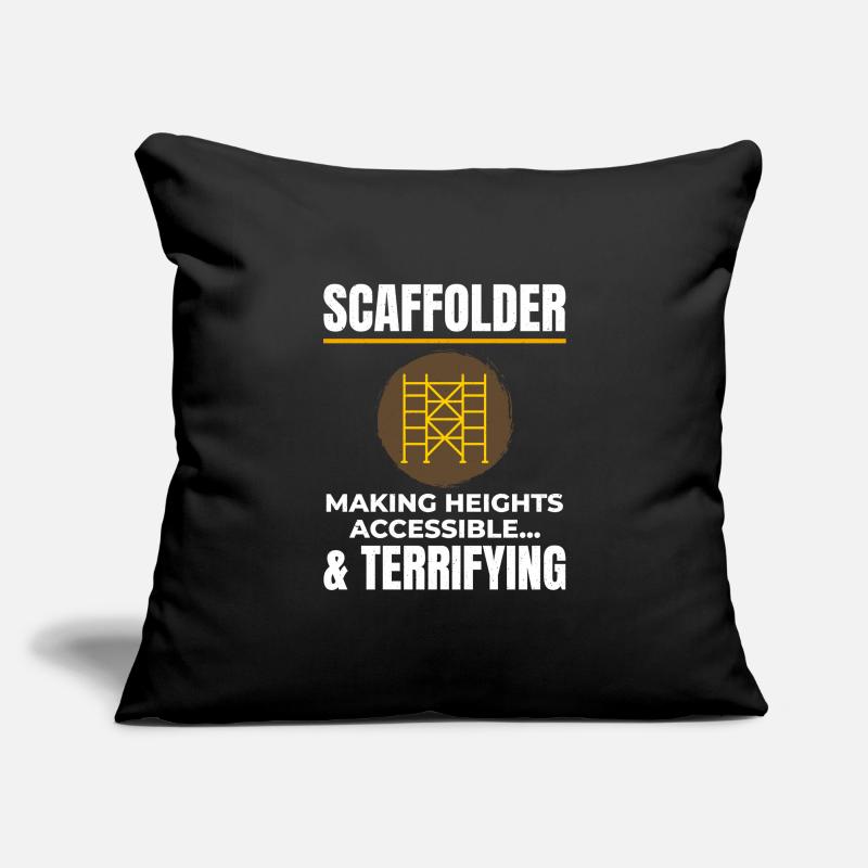 Scaffolder Scaffold Builder Scaffolding Platform Sofa pillowcase 17,3'' x 17,3'' (45 x 45 cm)