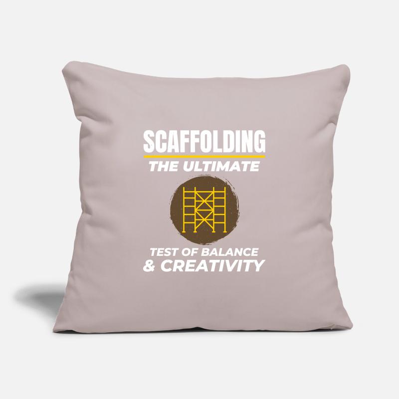 Scaffolder Scaffold Builder Scaffolding Platform Sofa pillowcase 17,3'' x 17,3'' (45 x 45 cm)
