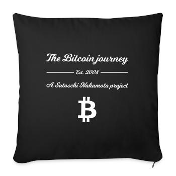Le nouveau système monétaire - Housse de coussin décorative 45 x 45 cm - noir - Devant