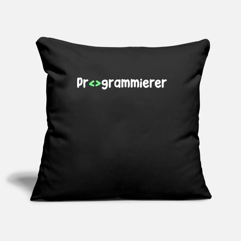 Programmeur, Geek, Script, Code, Nerd Housse de coussin décorative 45 x 45 cm