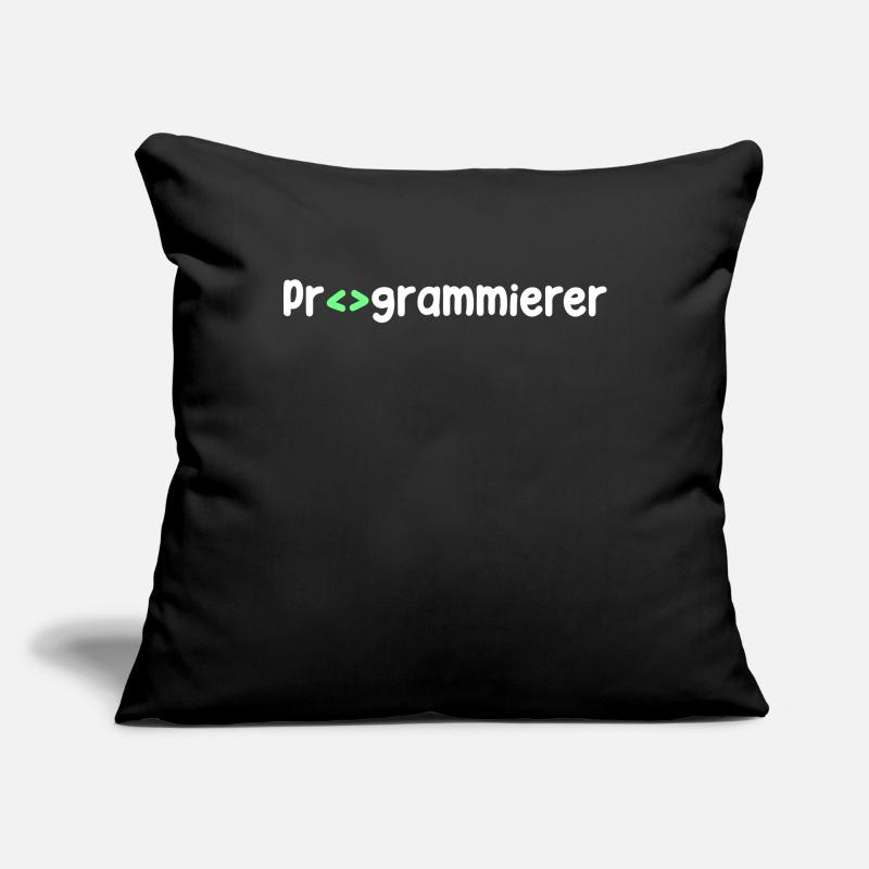 Programmeur, Geek, Script, Code, Nerd Housse de coussin décorative 45 x 45 cm