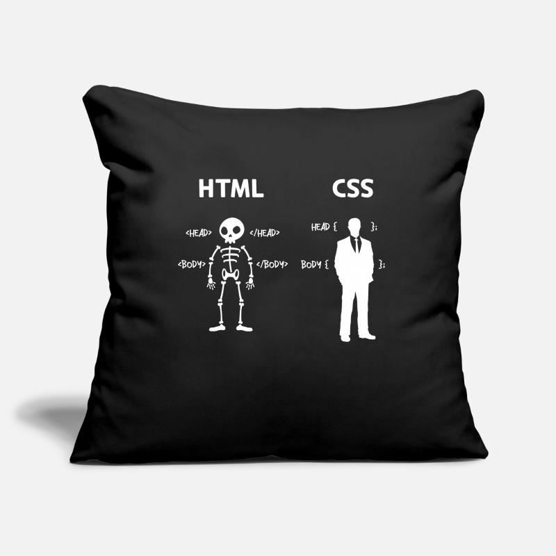 Code Css C++ Php Java Developer Code Skripting Sofakissenbezug 45 x 45 cm
