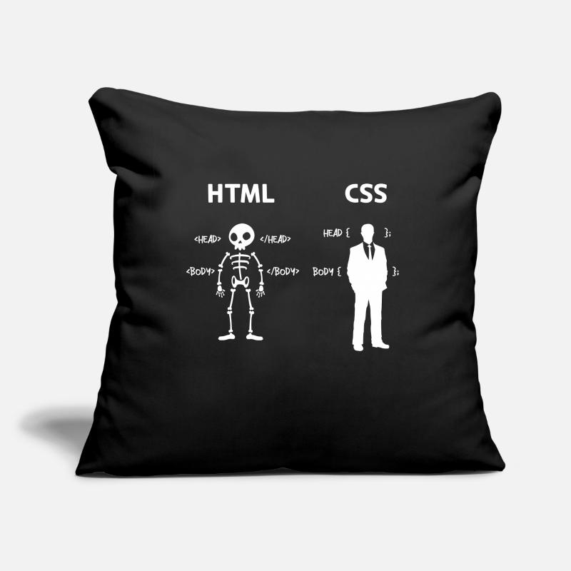 Code Css C++ Php Java Developer Code Skripting Sofakissenbezug 45 x 45 cm